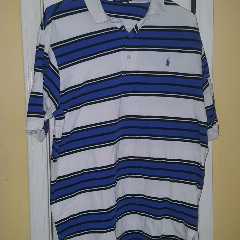 Striped polo